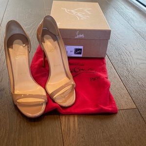 Christian Louboutin toboggan 100 patent size 37 (size 7)